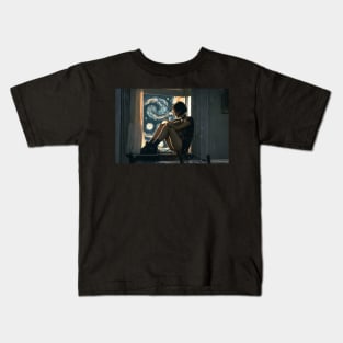 leon the professional starrynight Kids T-Shirt